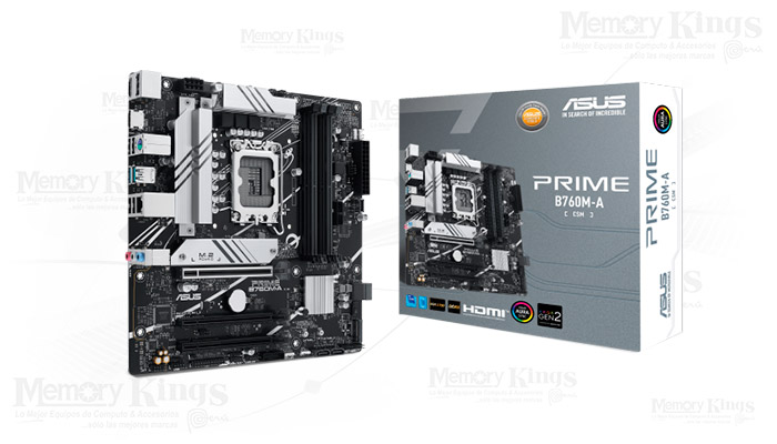 MOTHERBOARD ASUS INTEL PRIME B760M-A  CSM